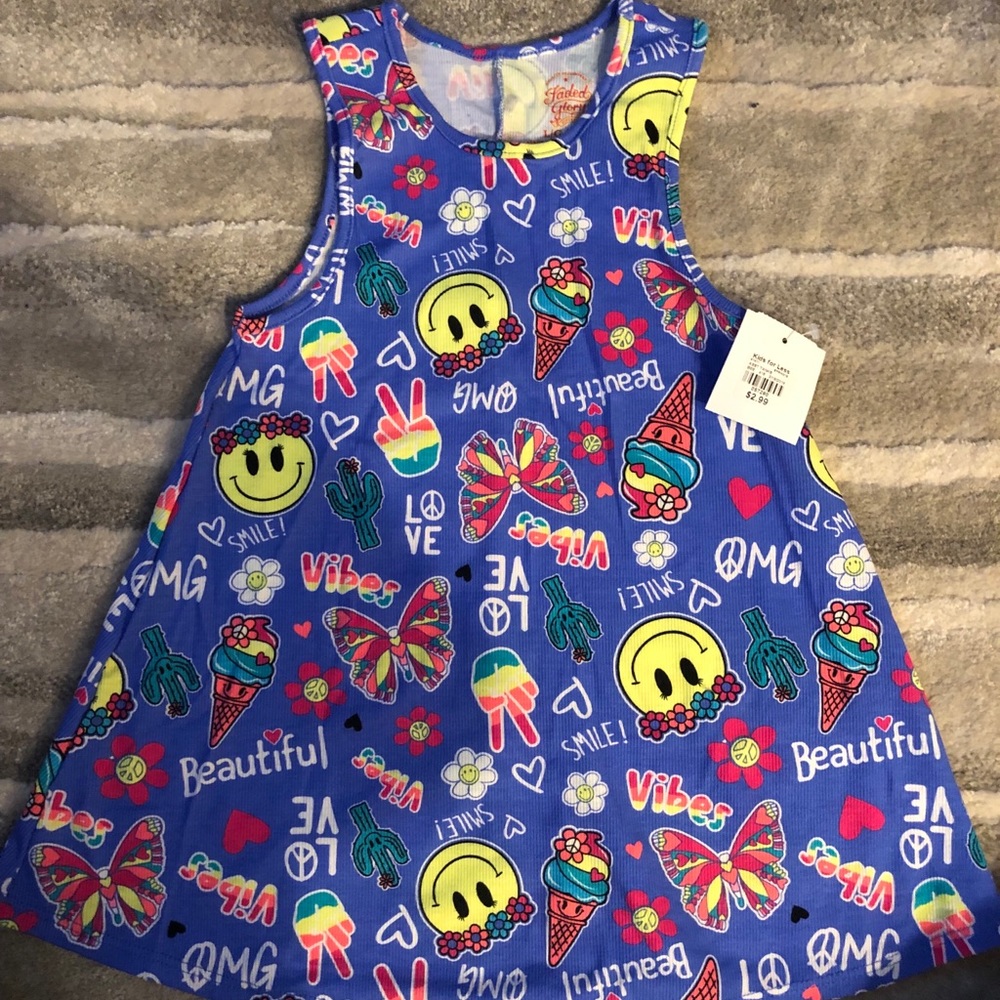 NWT Kids Hippy Tank Top Size L (10/12)